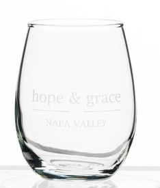 hope & grace Glass Tumbler