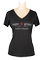 hope & grace V-Neck Women's T-Shirt,  Charcoal - View 2
