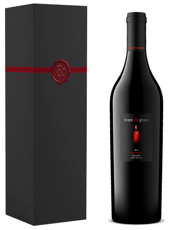 2018 hope & grace Malbec Gift Box