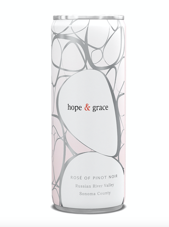 2020 hope & grace Rosé Cans