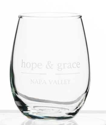 hope & grace Glass Tumbler