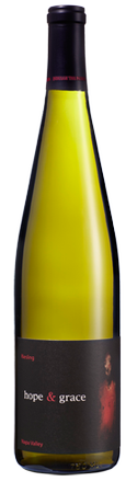 2013 hope & grace Dry Riesling, Oak Knoll, Napa Valley