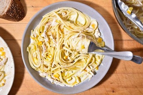 Meyer Lemon-Chicken Pasta