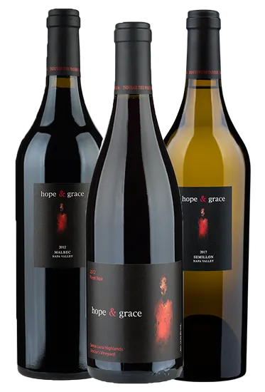 Hope & Grace bottle trio