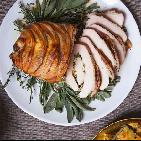 Pancetta Wrapped Pork Tenderloin