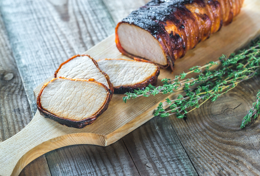 Bacon Wrapped Pork Tenderloin